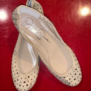 Jessica Simpson studded flats
